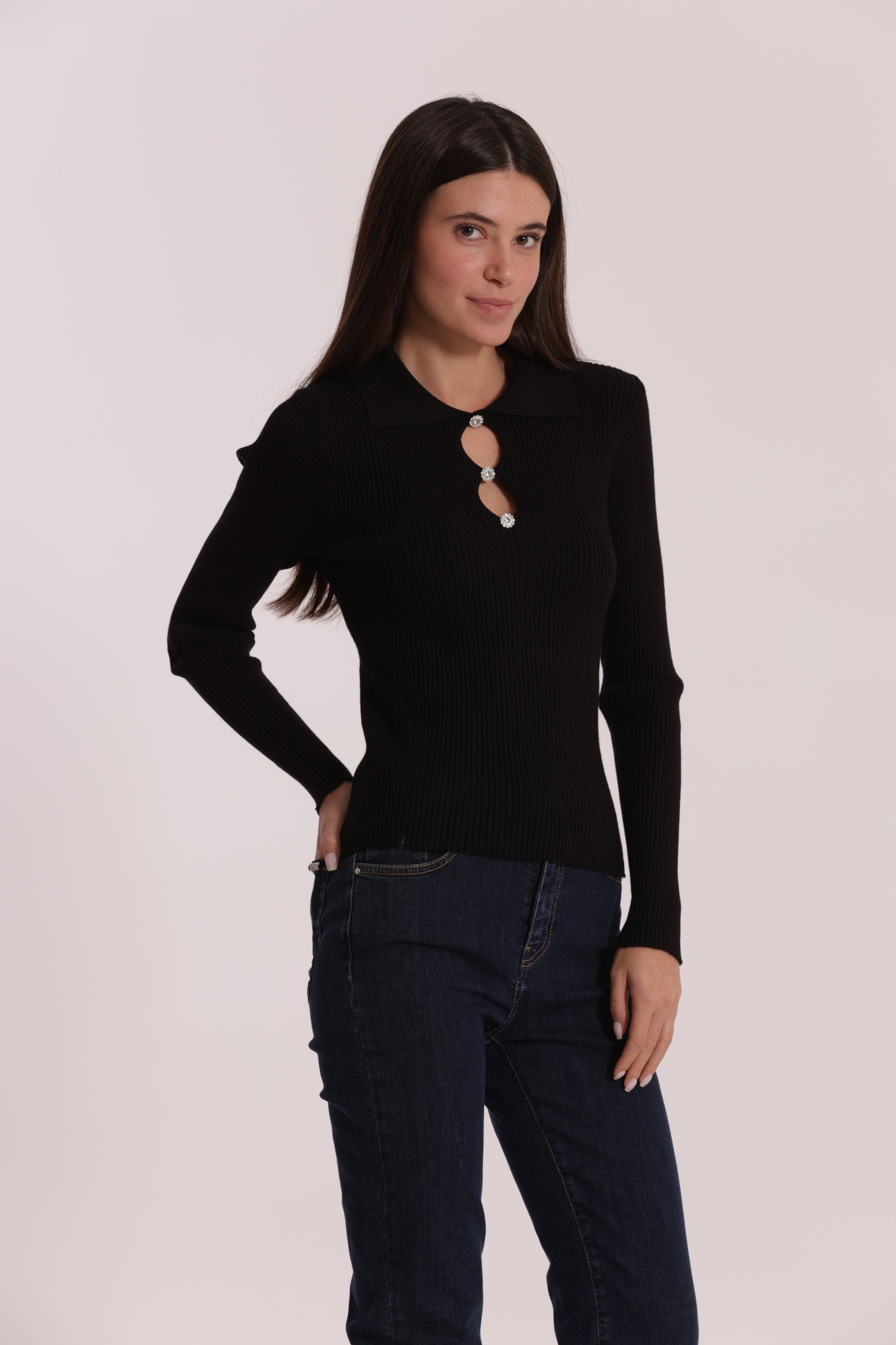 MAGLIA POLO CUT OUT