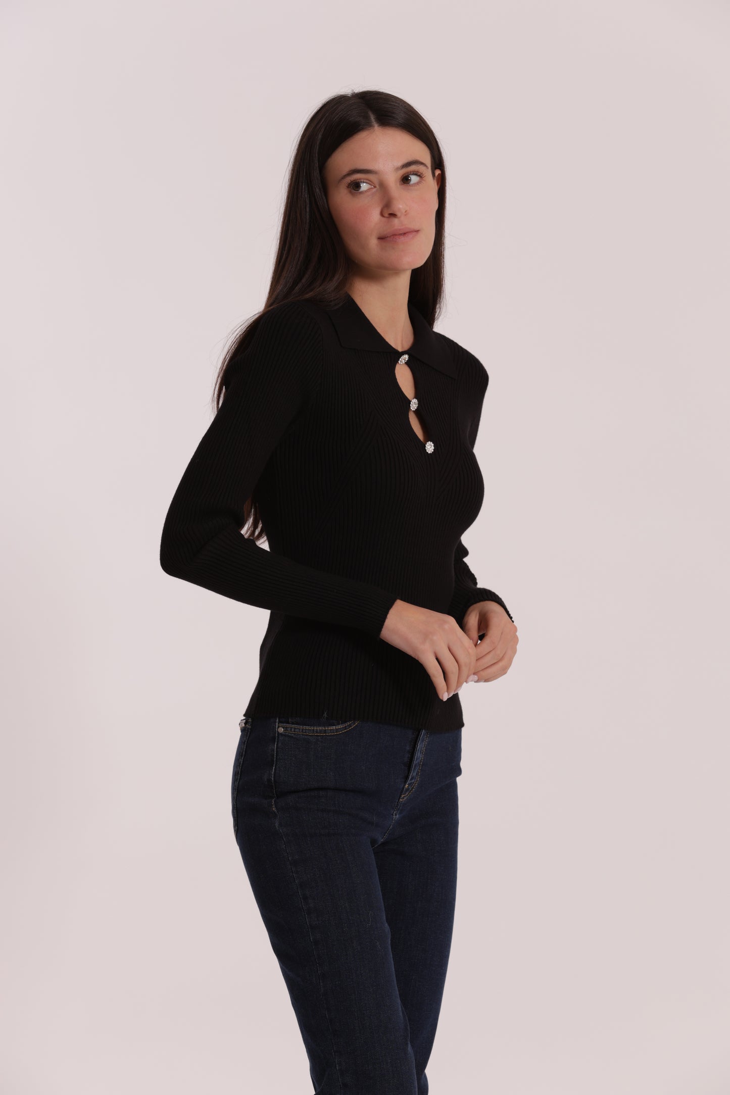 MAGLIA POLO CUT OUT