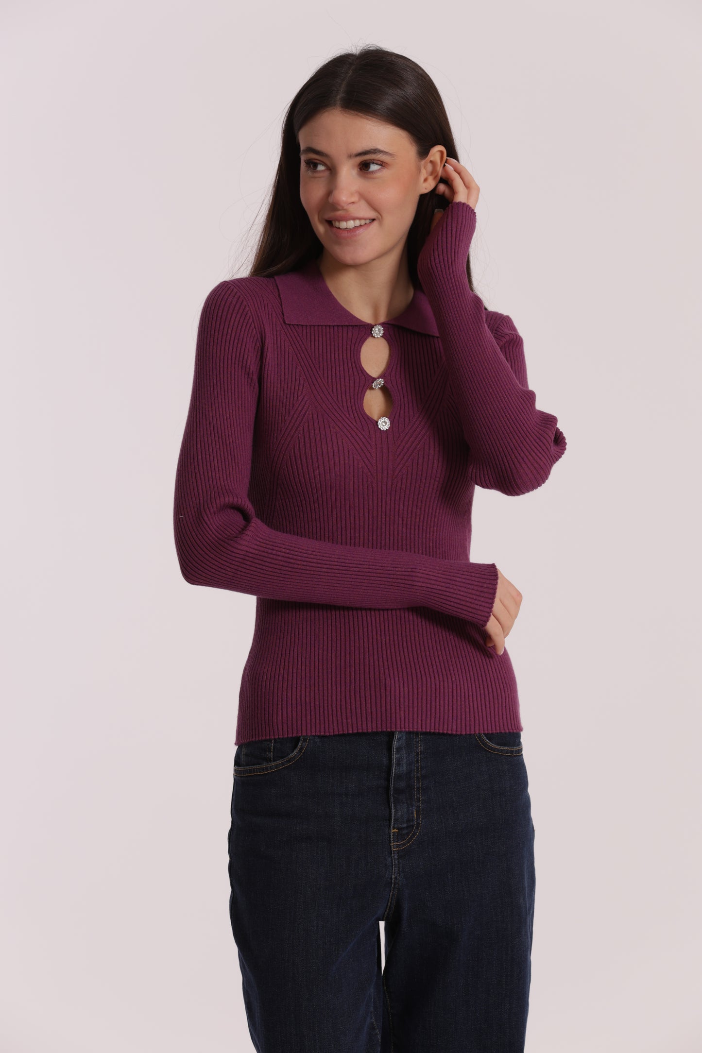 MAGLIA POLO CUT OUT