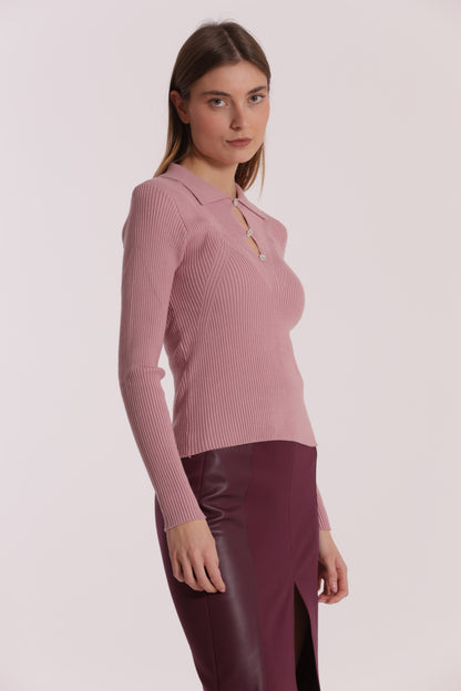 MAGLIA POLO CUT OUT