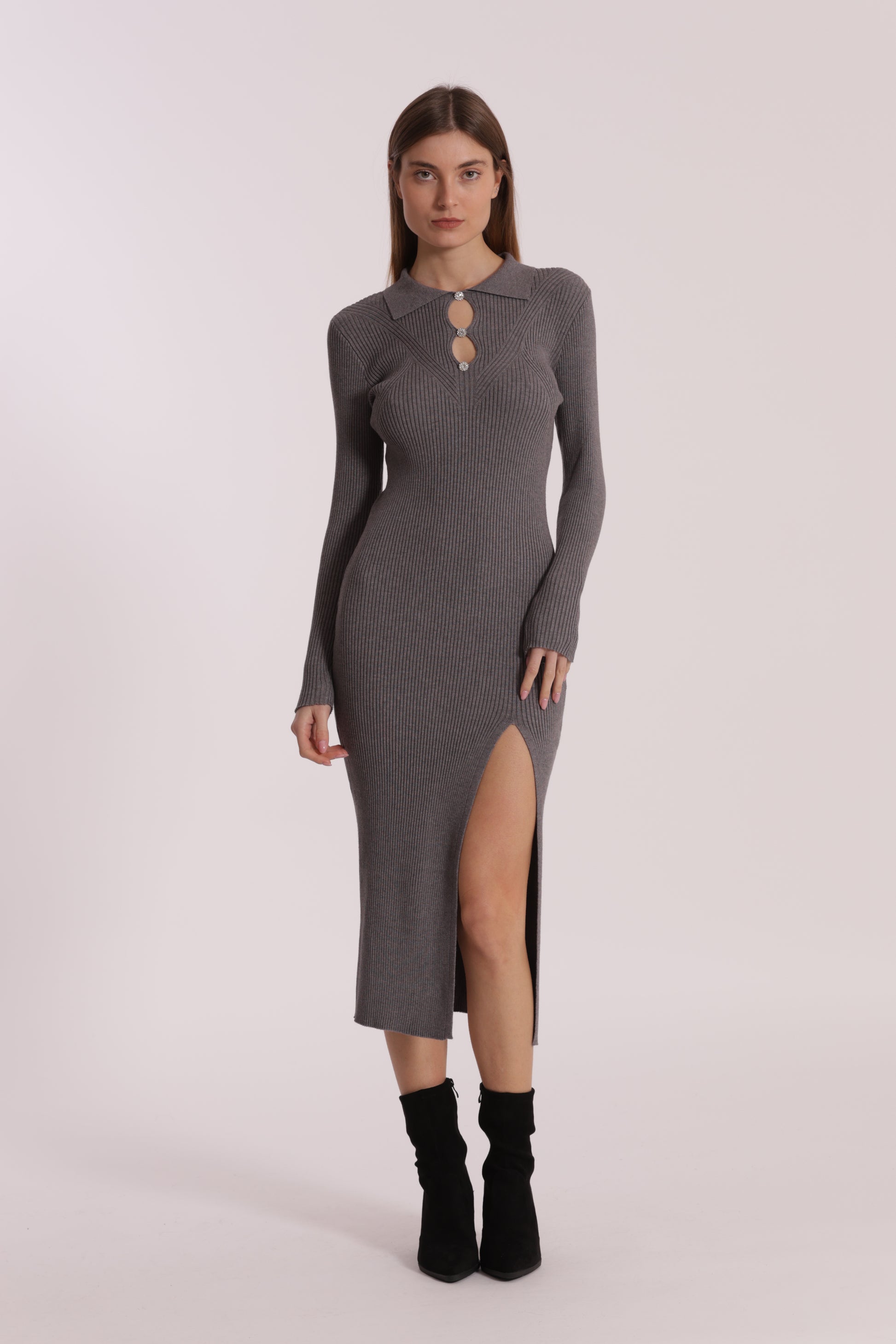 ABITO IN MAGLIA POLO CUT OUT