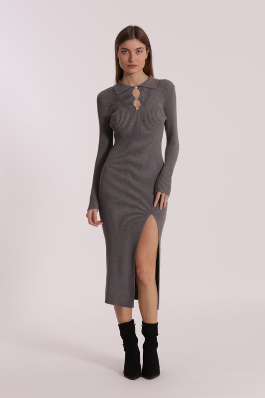 ABITO IN MAGLIA POLO CUT OUT