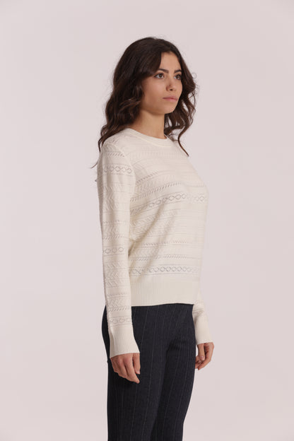 MAGLIA SCOLLO TONDO TRAFORATO