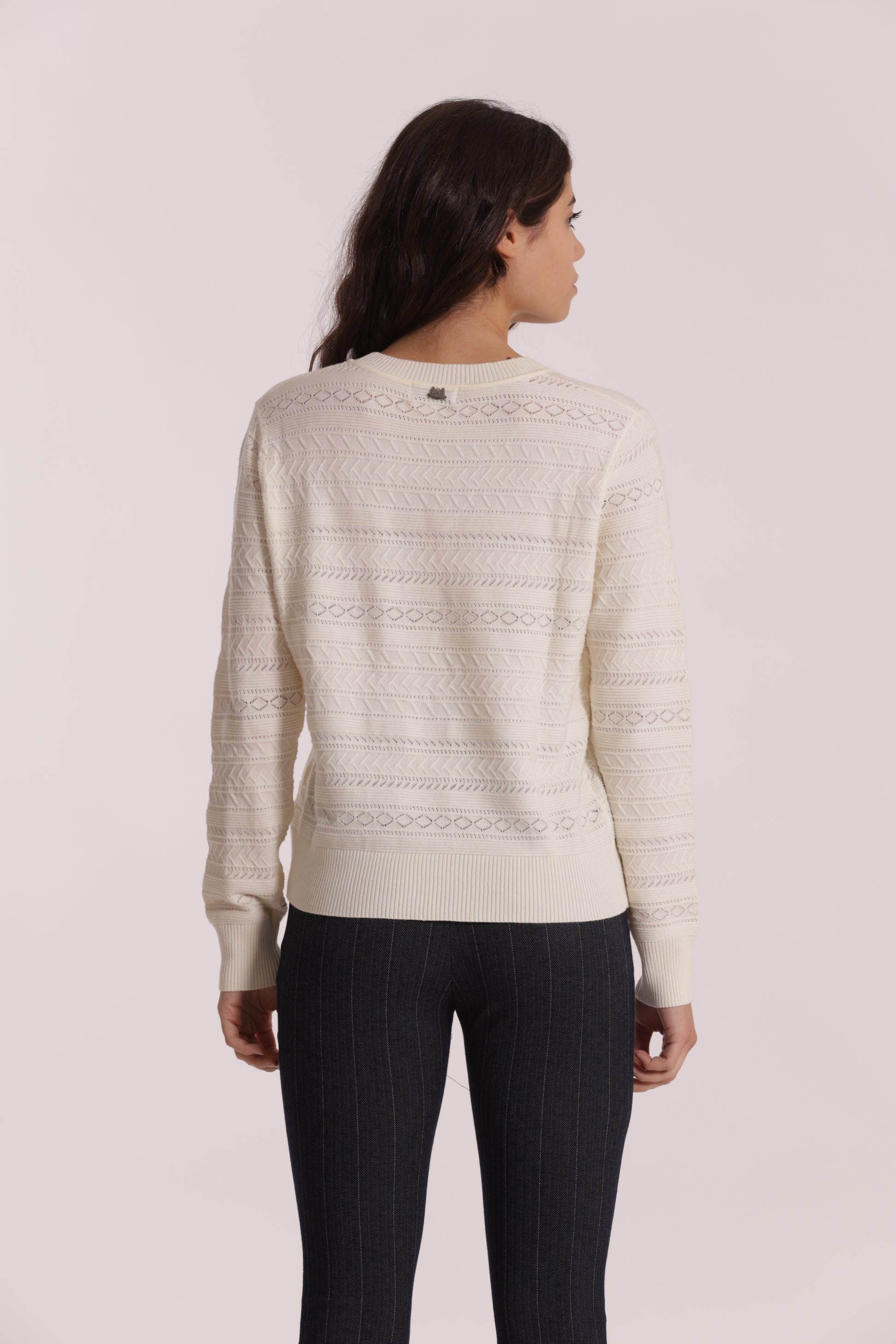 MAGLIA SCOLLO TONDO TRAFORATO