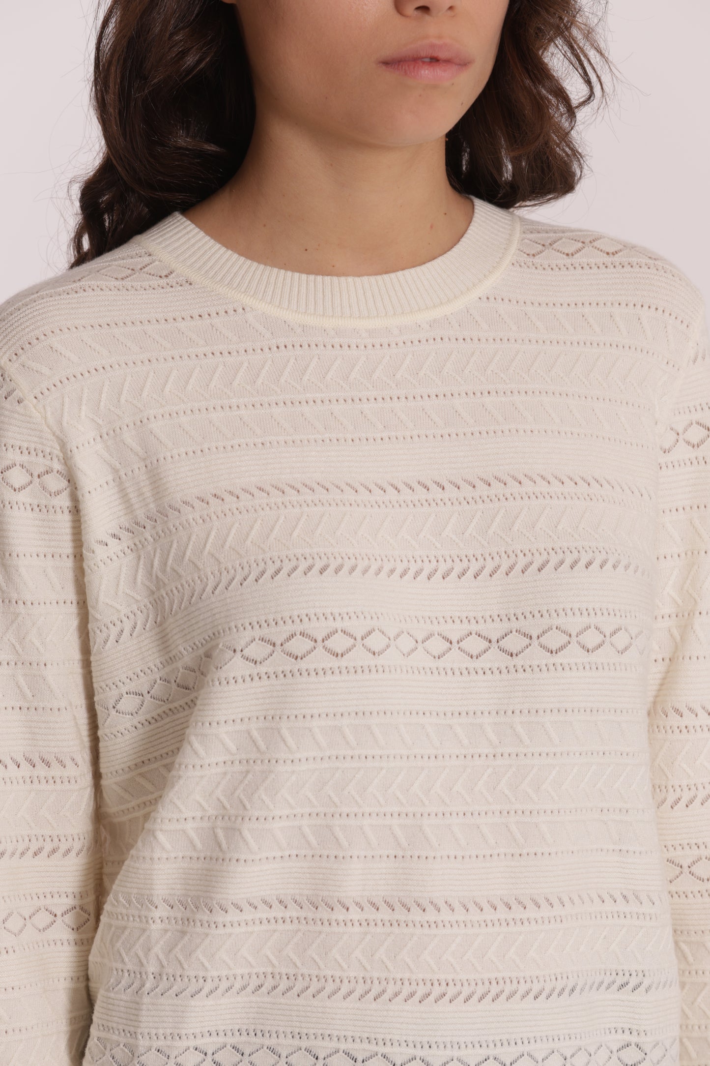 MAGLIA SCOLLO TONDO TRAFORATO