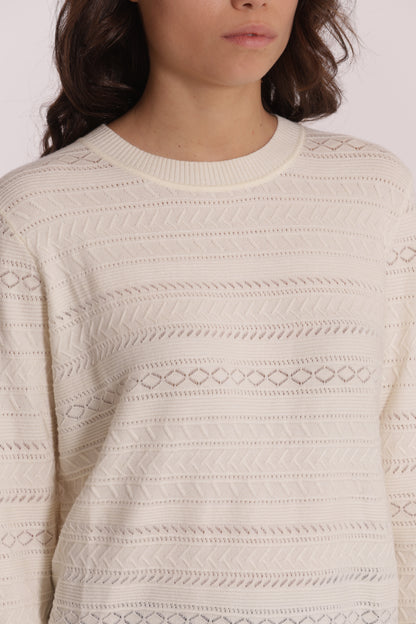 MAGLIA SCOLLO TONDO TRAFORATO