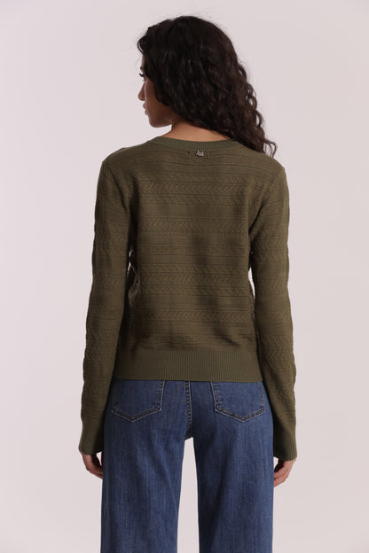 MAGLIA SCOLLO TONDO TRAFORATO