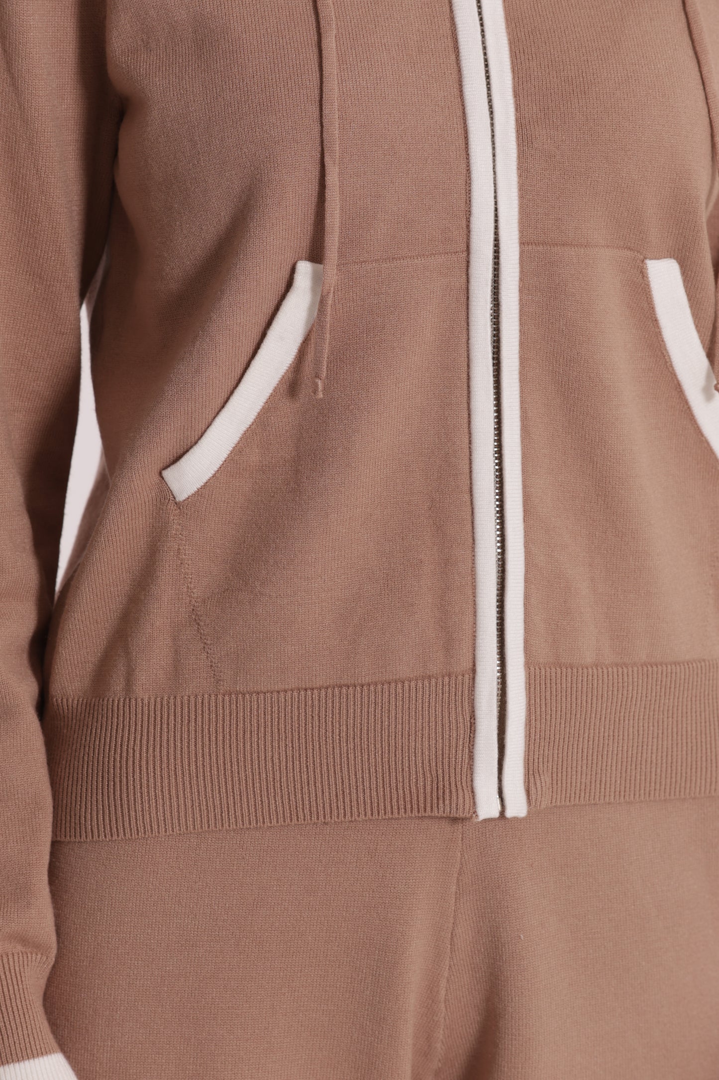 FELPA IN MAGLIA BICOLOR