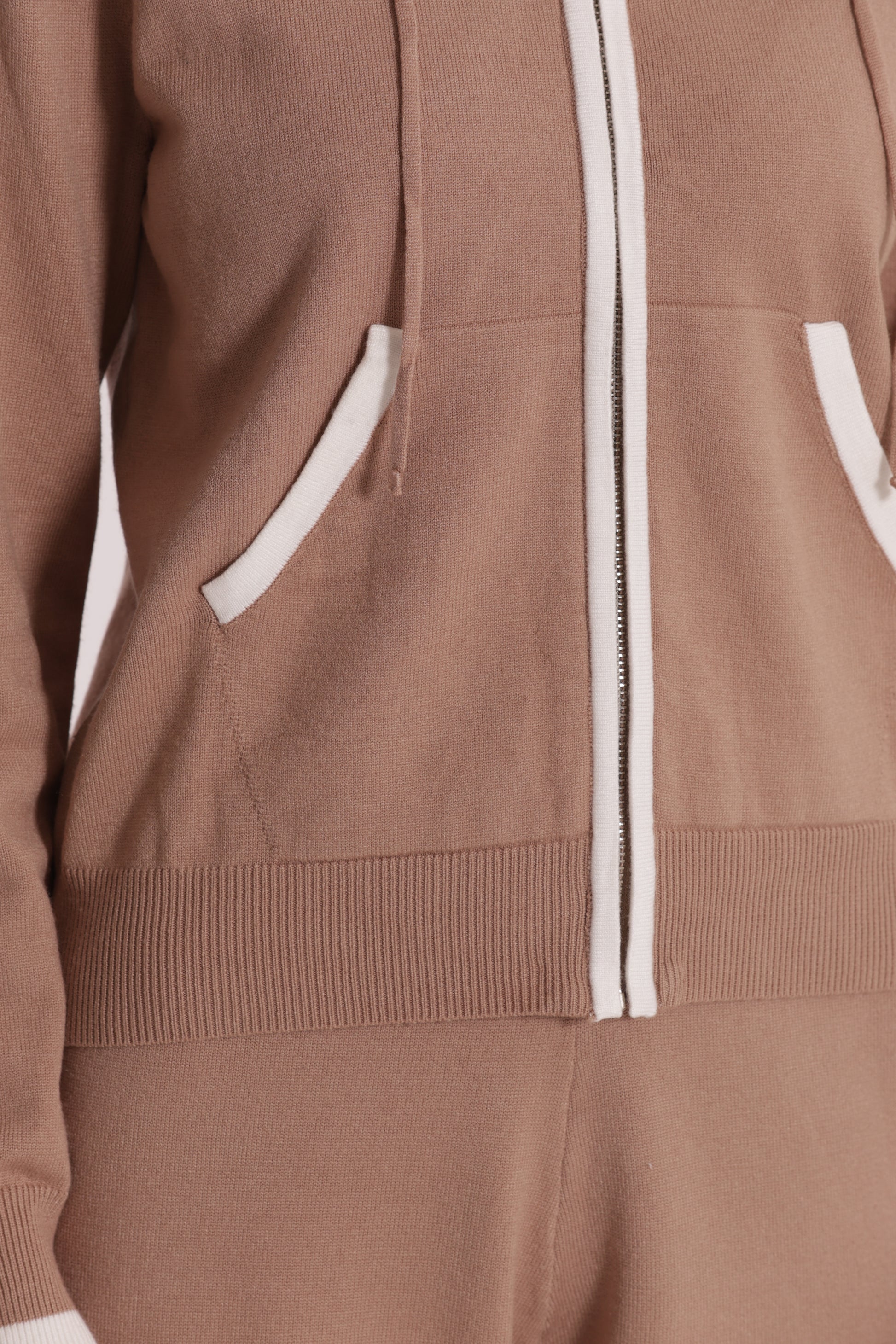 FELPA IN MAGLIA BICOLOR