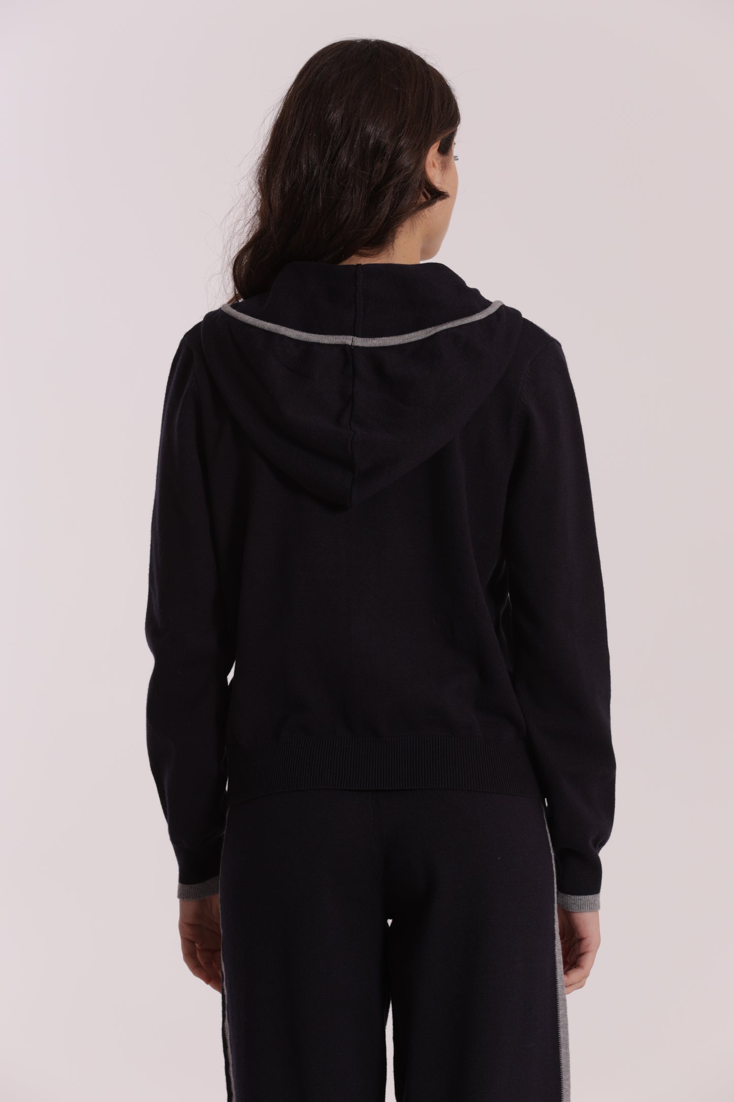 FELPA IN MAGLIA BICOLOR