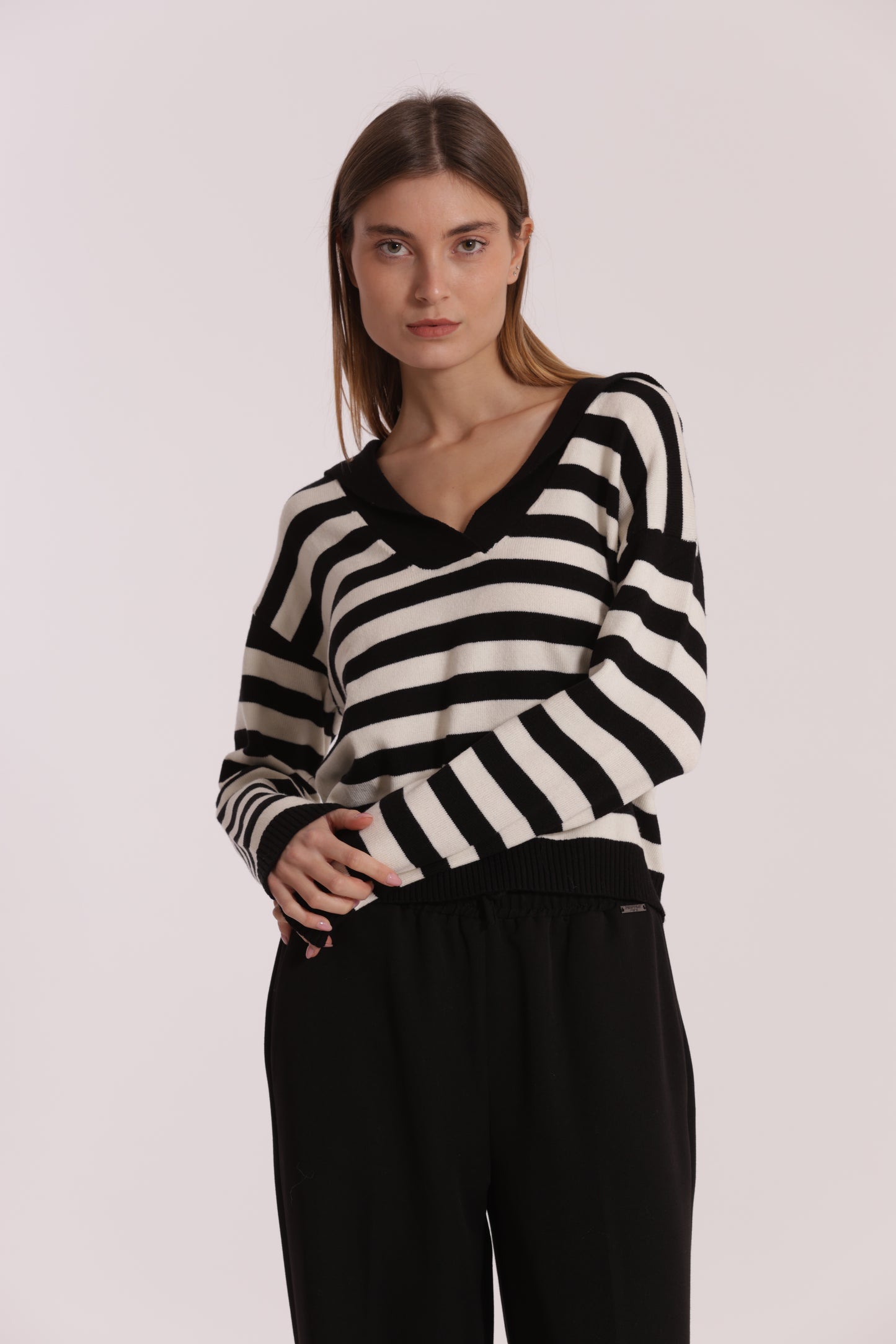 MAGLIA POLO A RIGHE