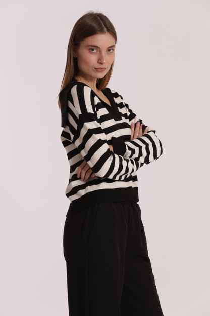MAGLIA POLO A RIGHE