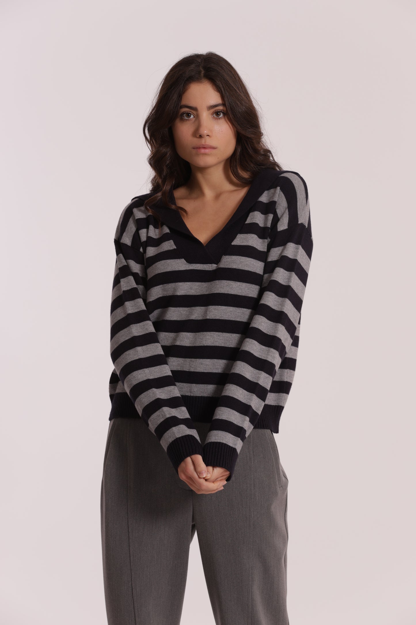 MAGLIA POLO A RIGHE