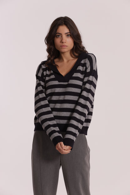 MAGLIA POLO A RIGHE