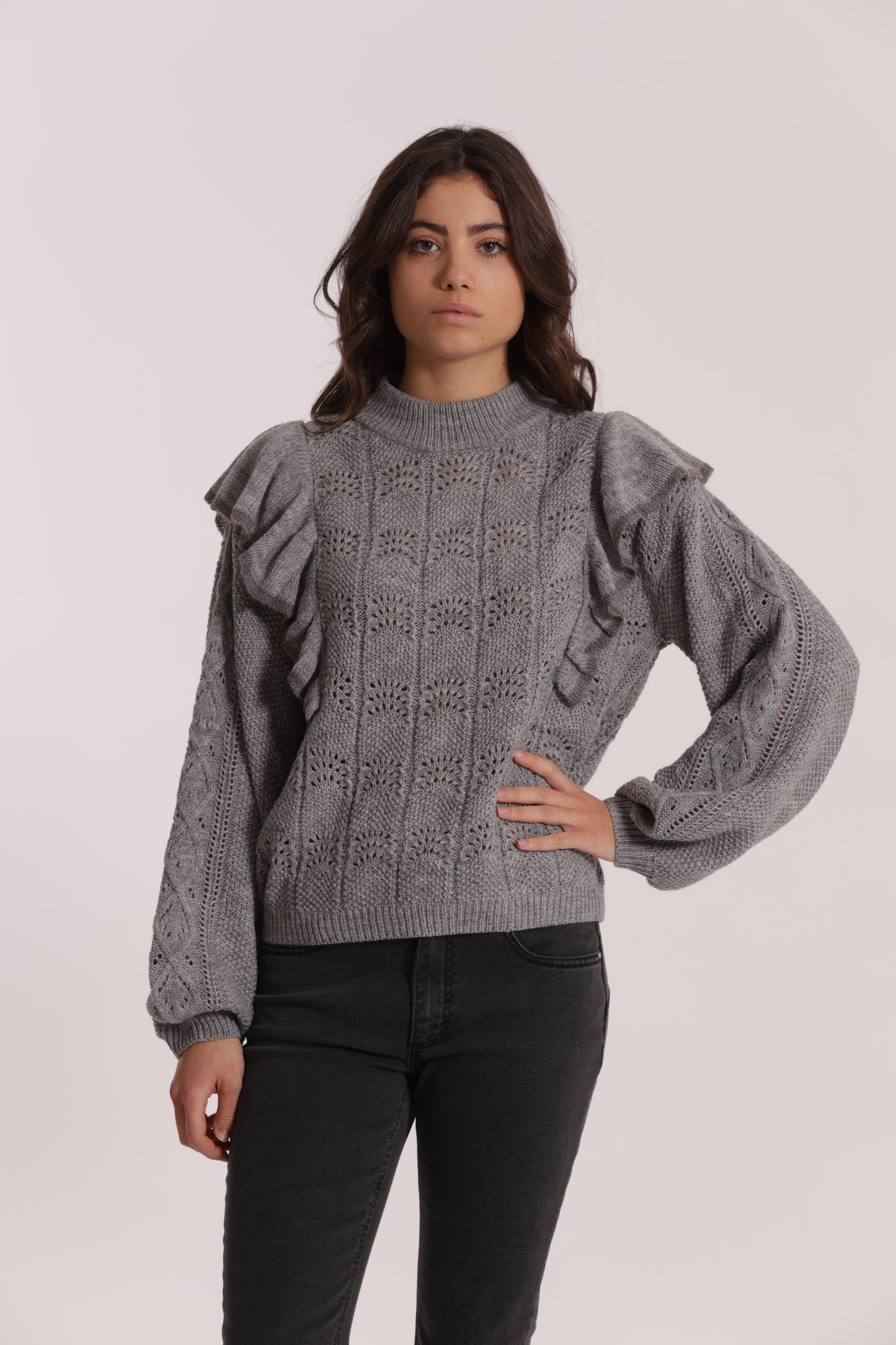 MAGLIA CON ROUGE BICOLOR