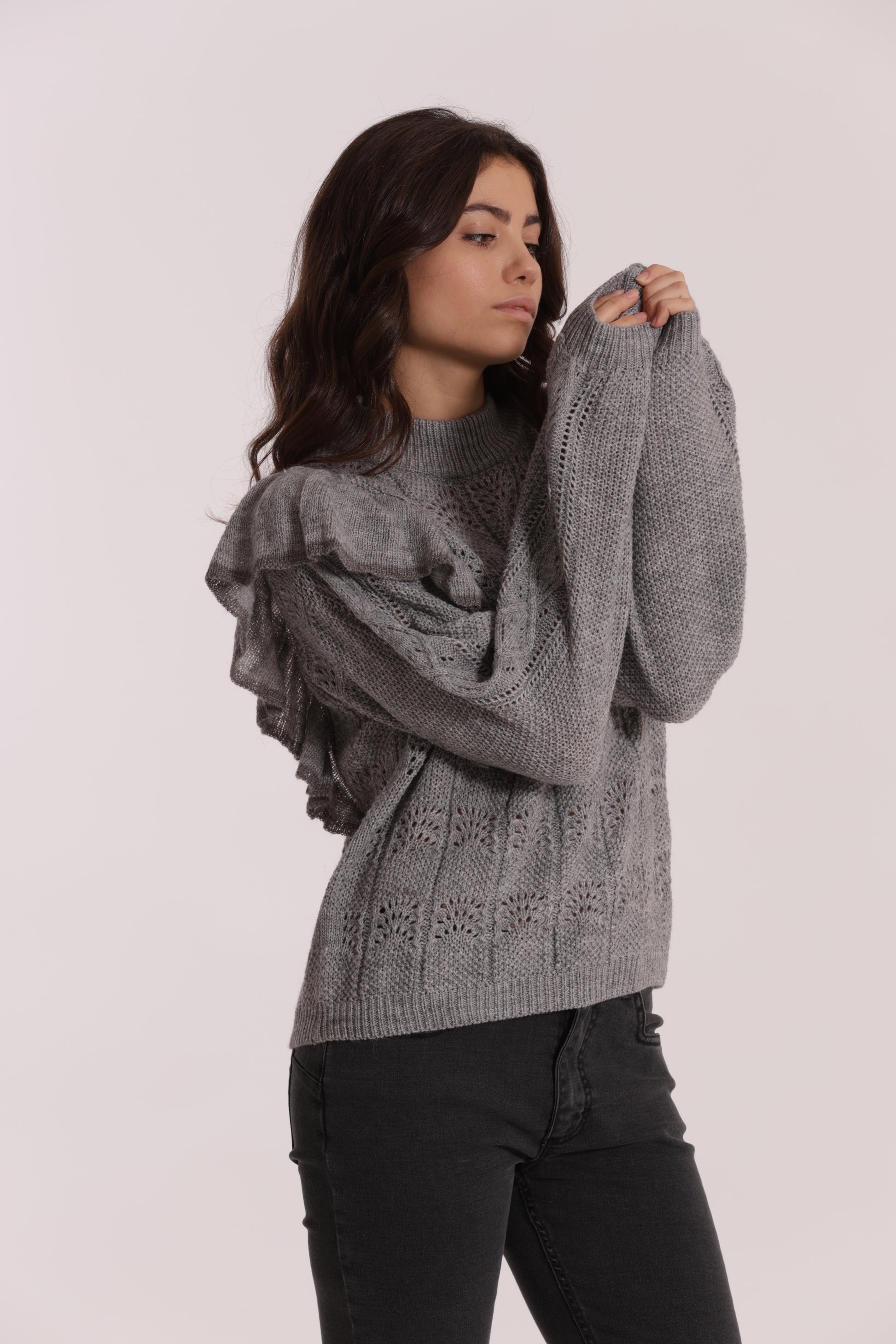 MAGLIA CON ROUGE BICOLOR