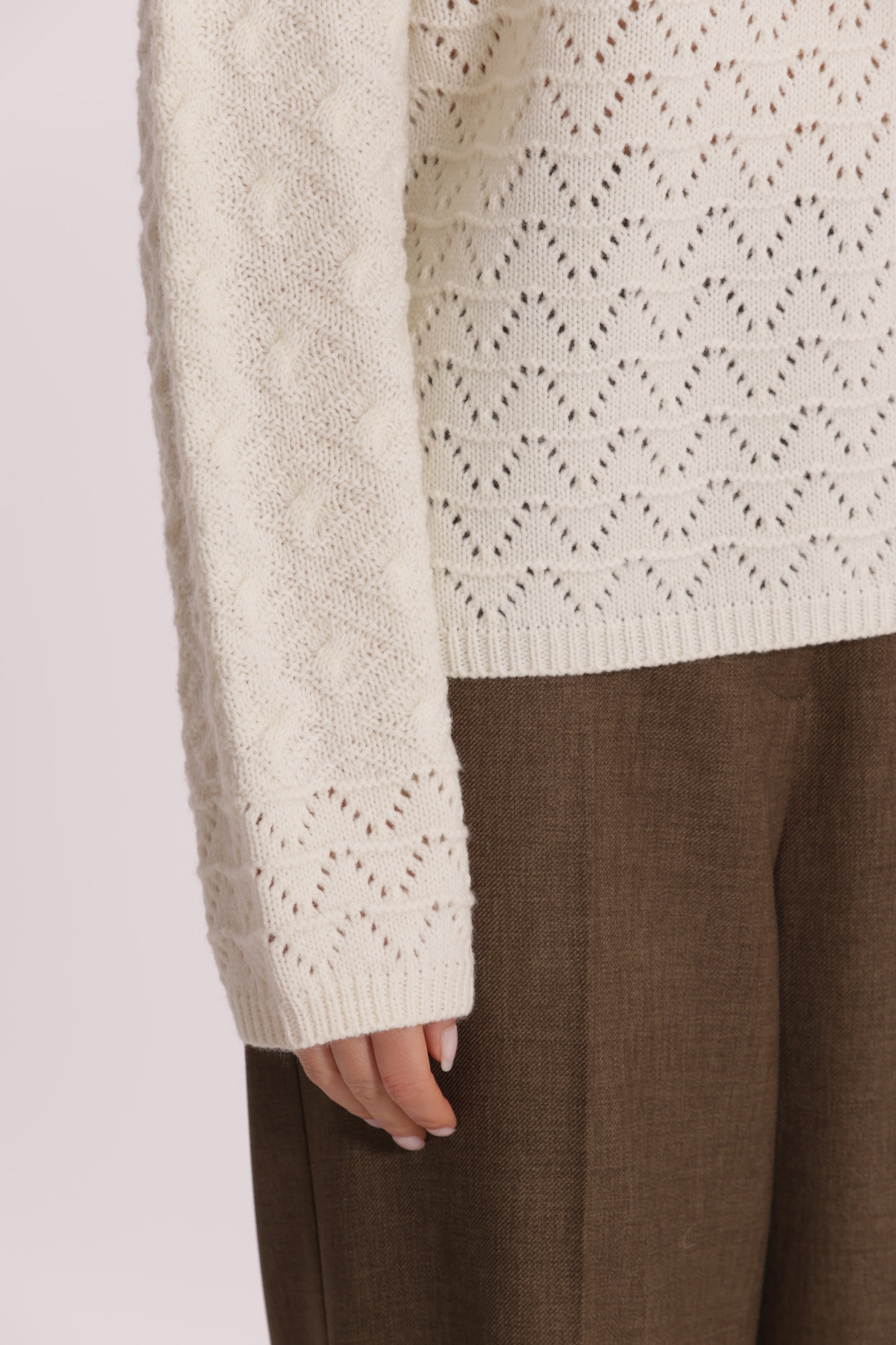 MAGLIA DOLCEVITA LAVORATO