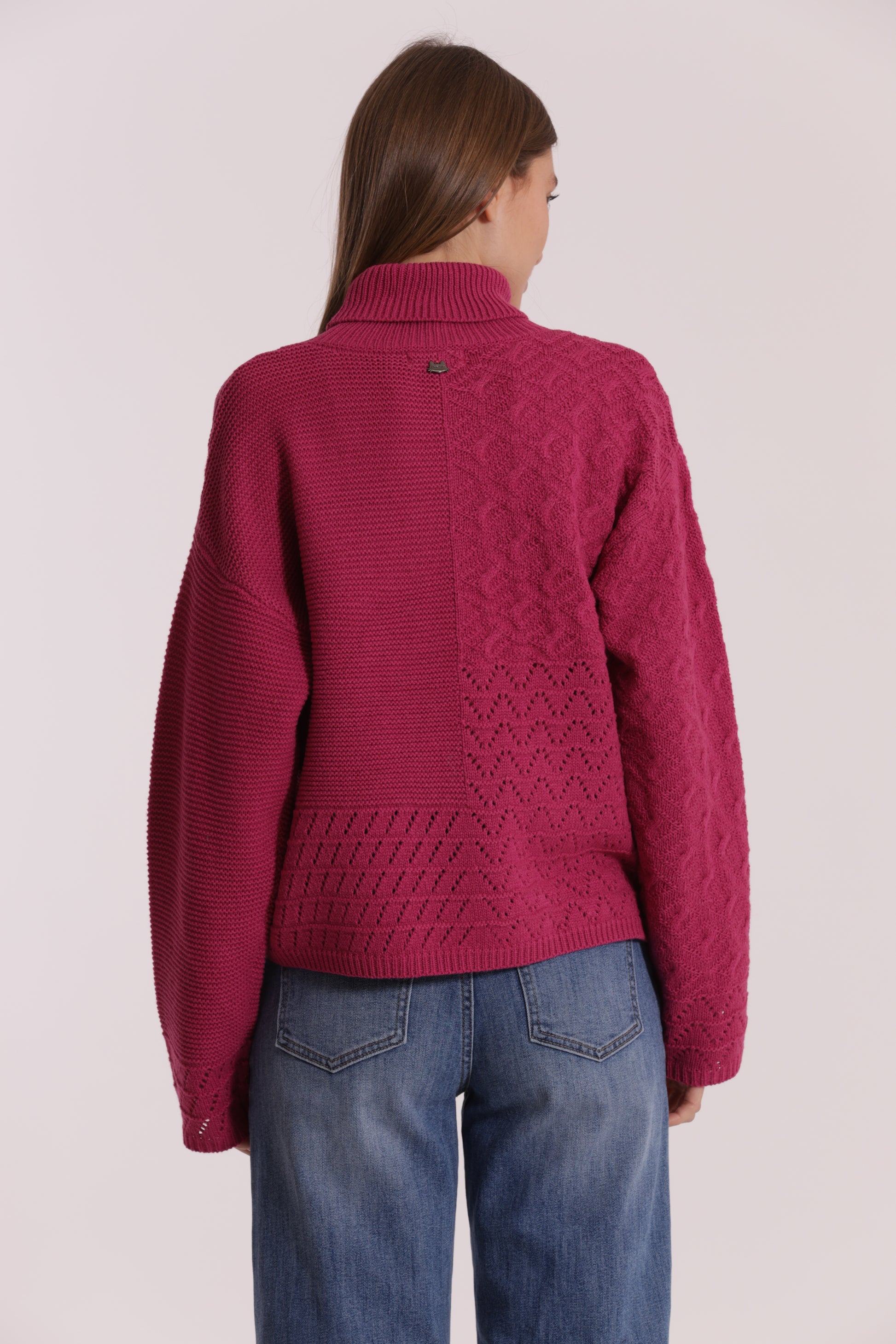 MAGLIA DOLCEVITA LAVORATO