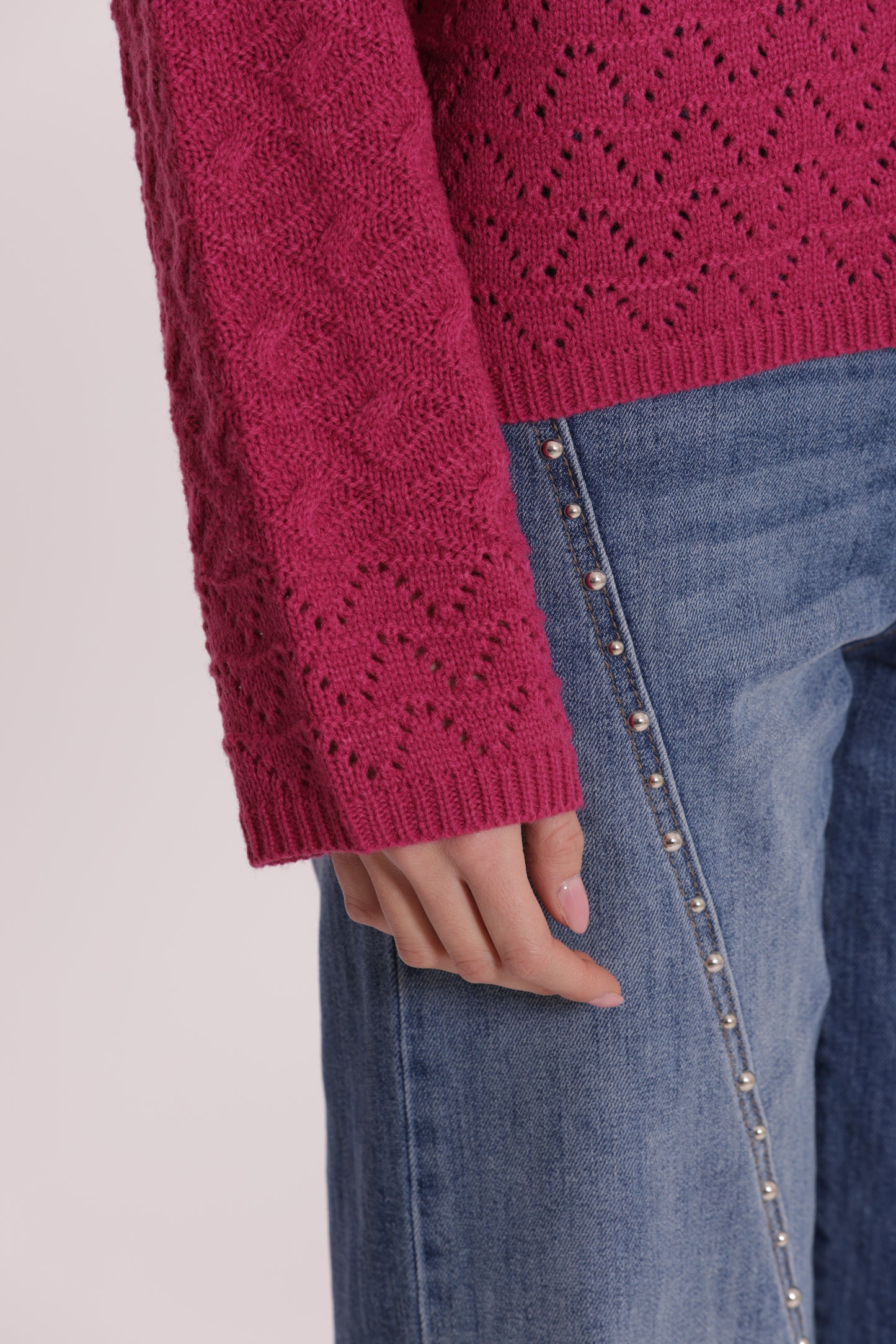 MAGLIA DOLCEVITA LAVORATO