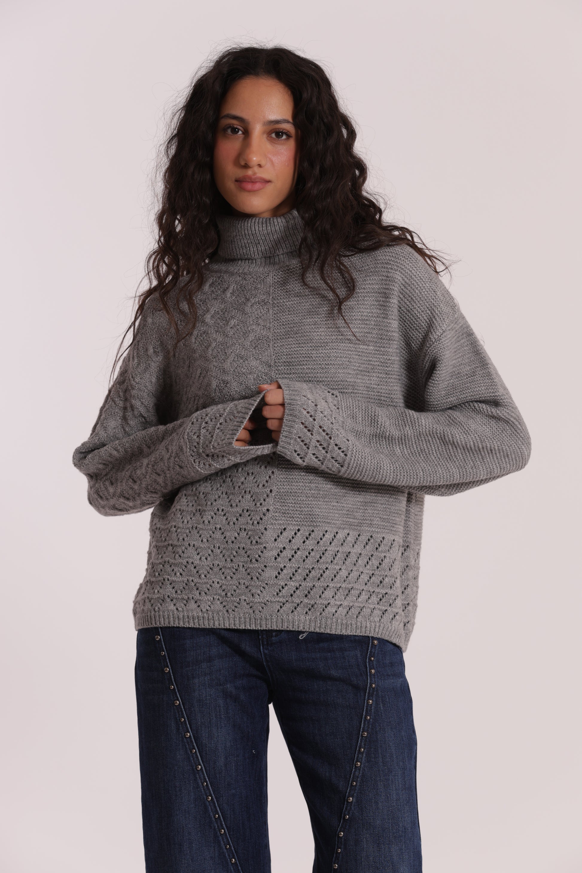 MAGLIA DOLCEVITA LAVORATO