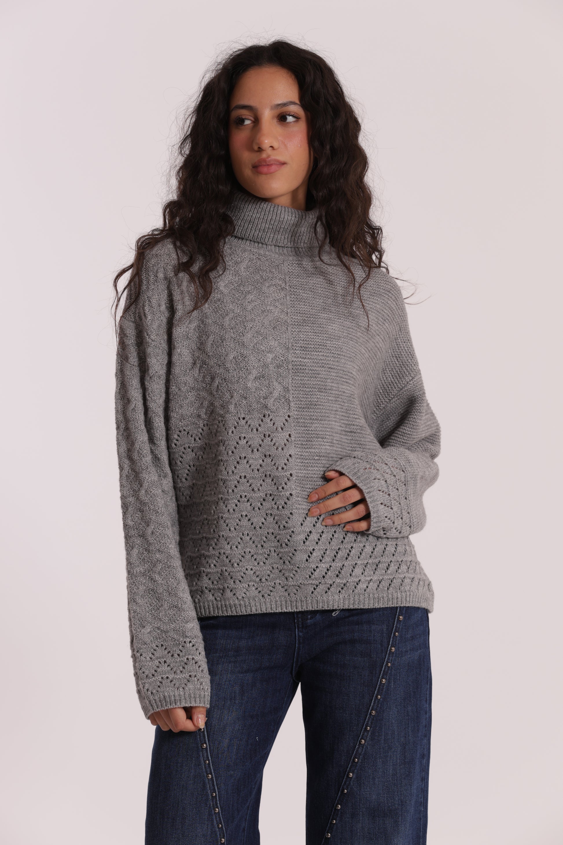 MAGLIA DOLCEVITA LAVORATO