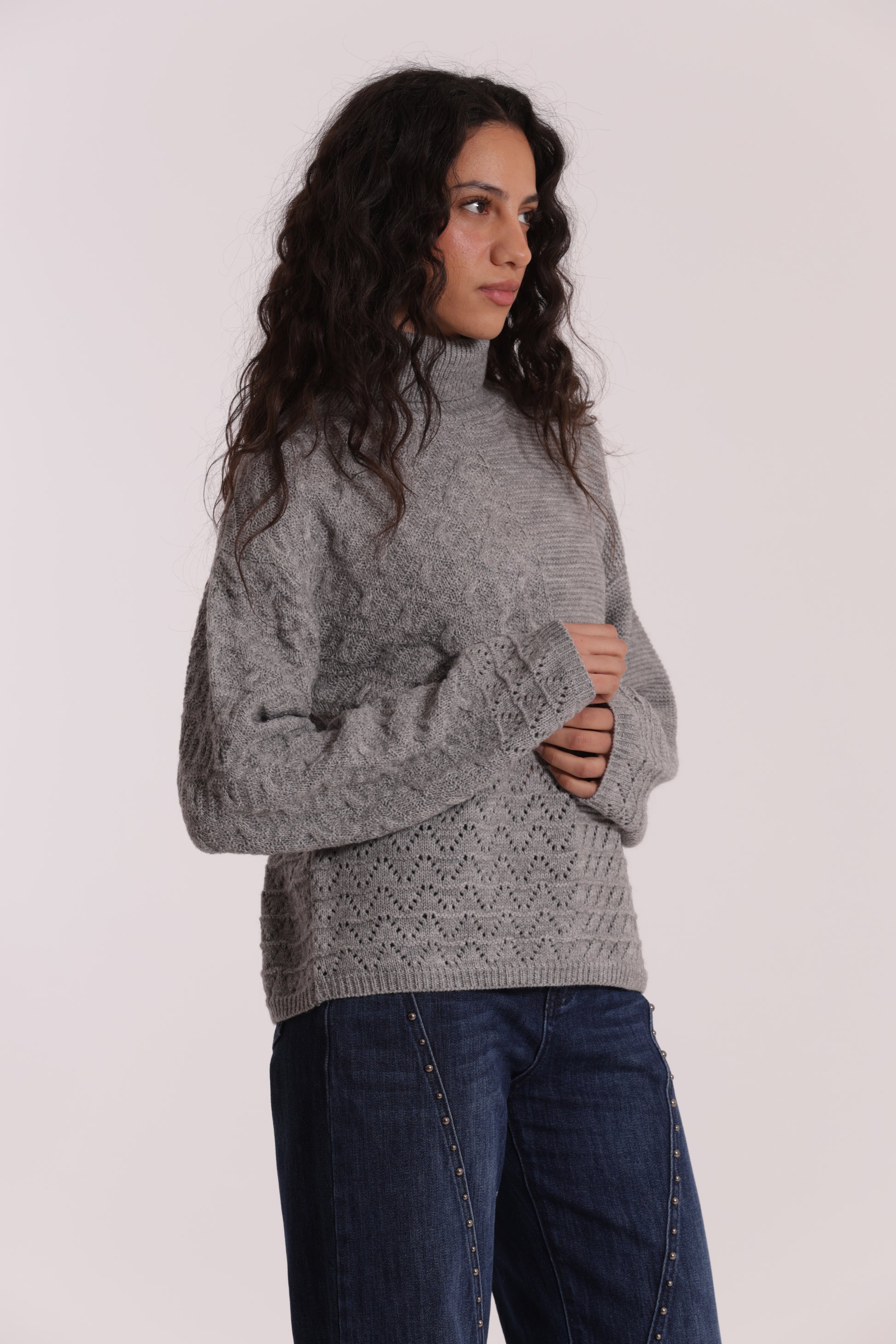 MAGLIA DOLCEVITA LAVORATO