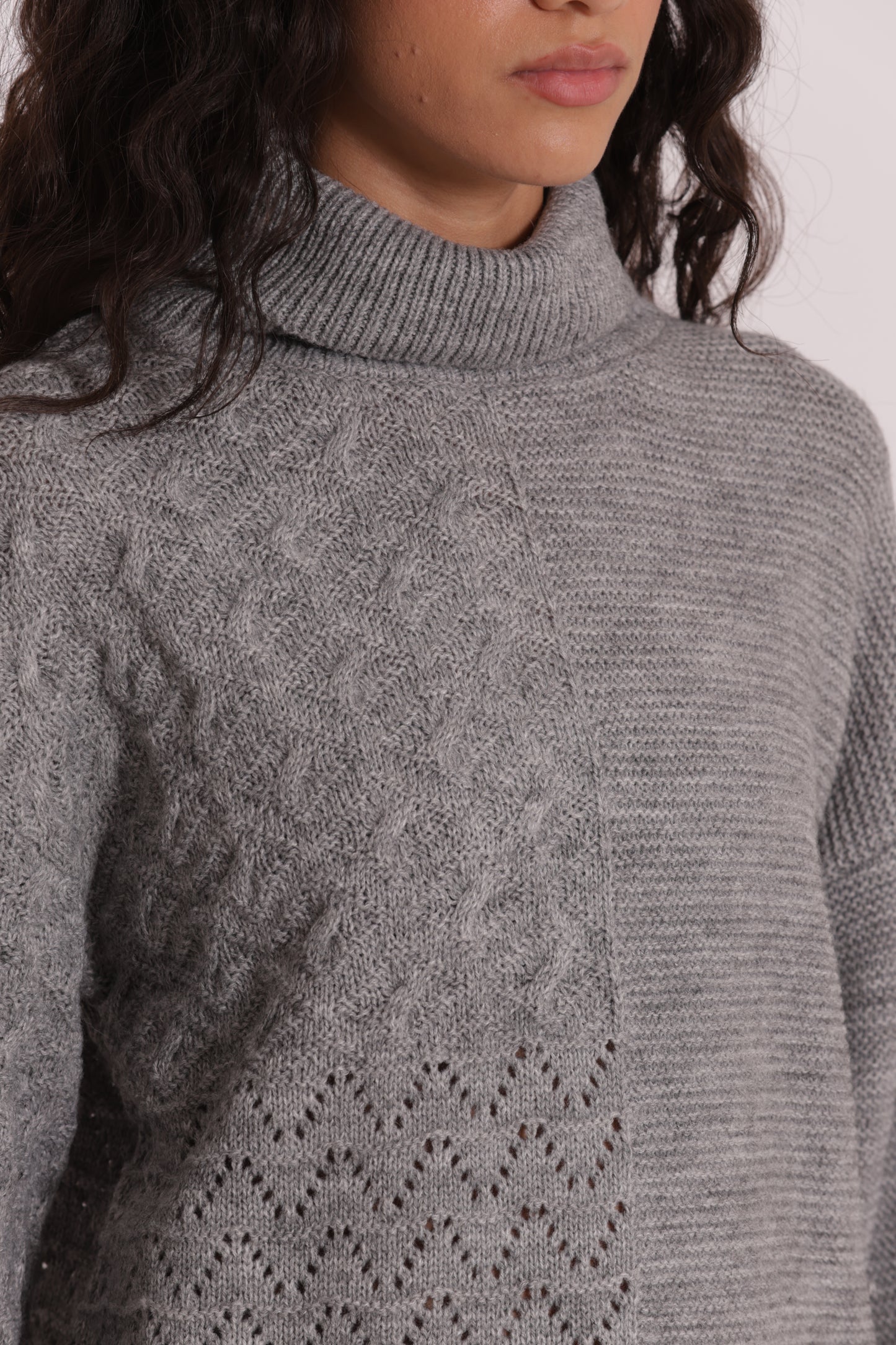 MAGLIA DOLCEVITA LAVORATO