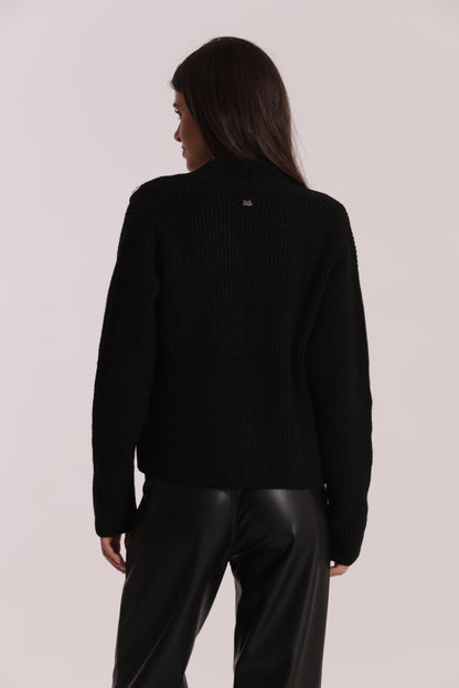 MAGLIA CARDIGAN CON STRASS