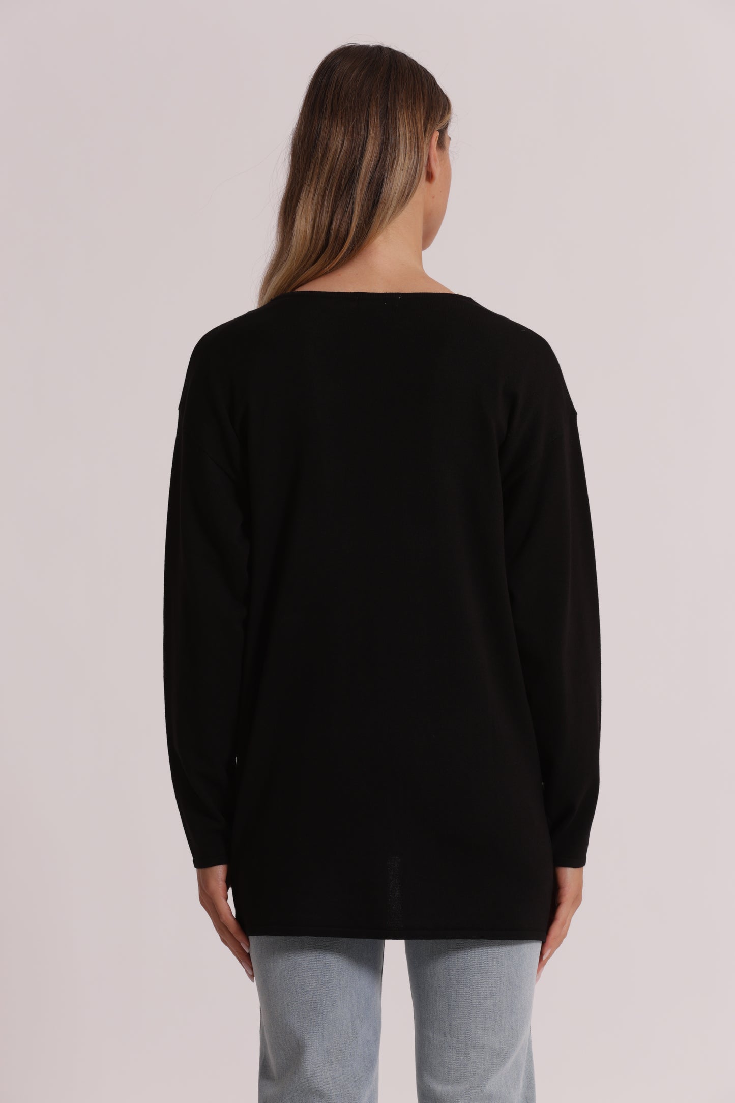 CARDIGAN IN MAGLIA APERTO LISCIO