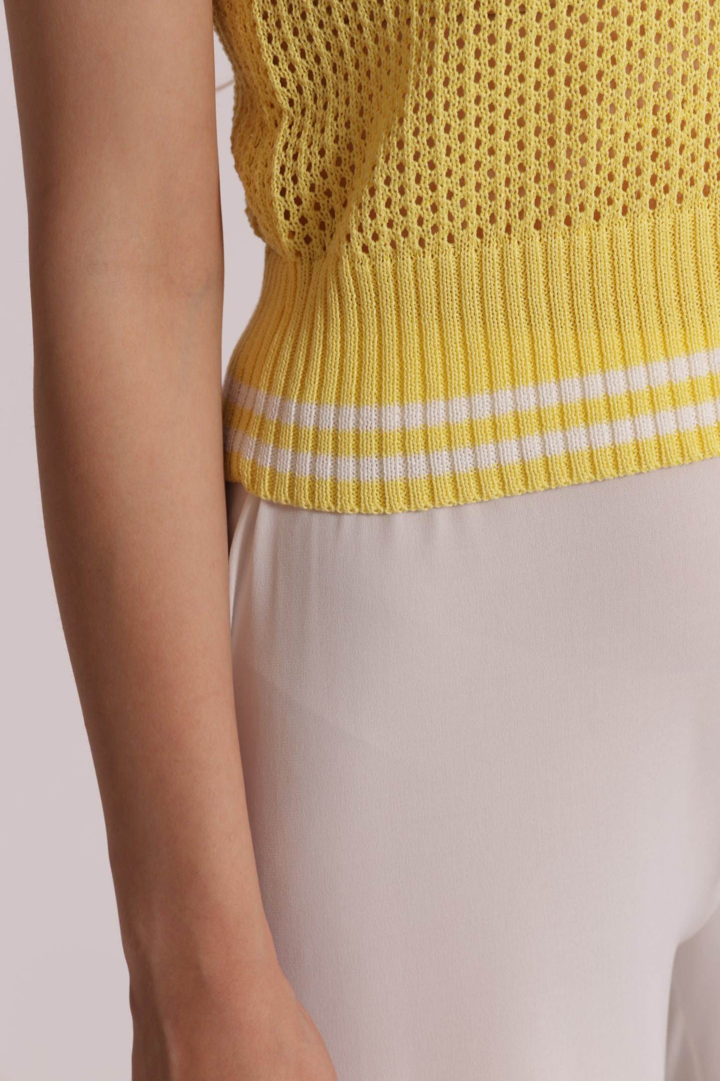 TOP IN MAGLIA CROCHET