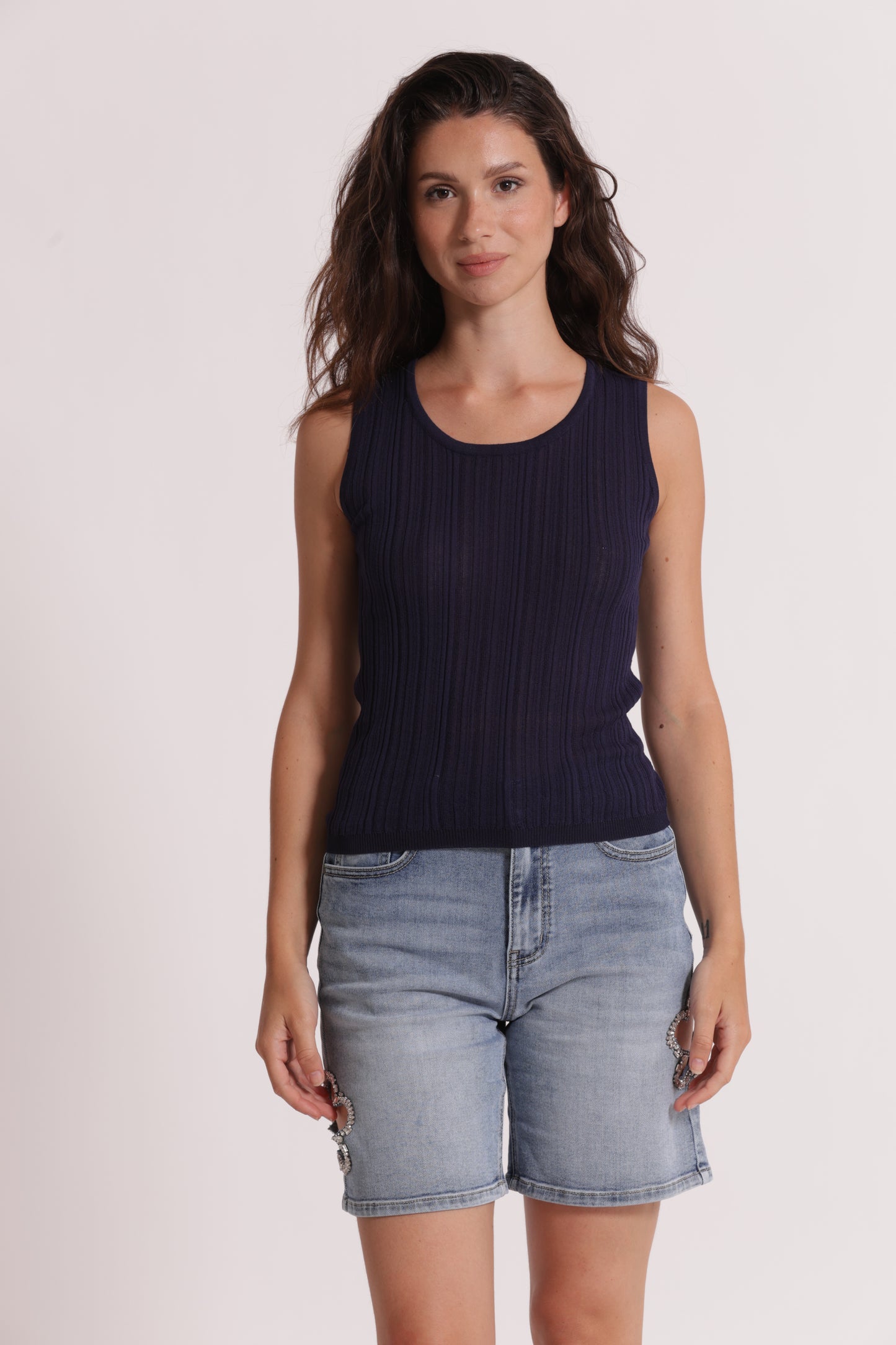 CANOTTA IN MAGLIA BASIC