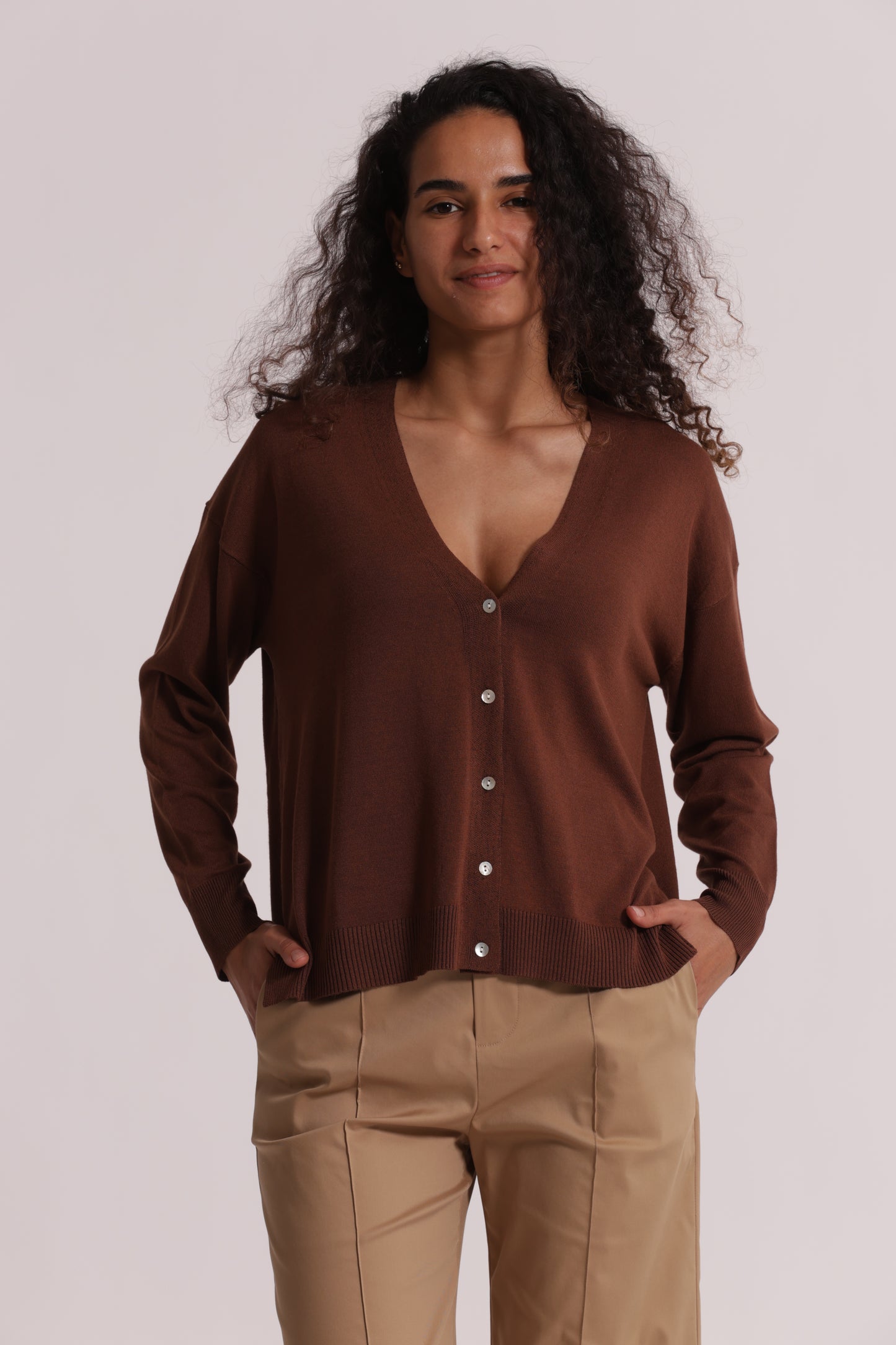 CARDIGAN IN MAGLIA BASIC