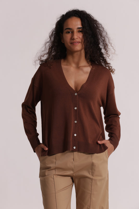 CARDIGAN IN MAGLIA BASIC