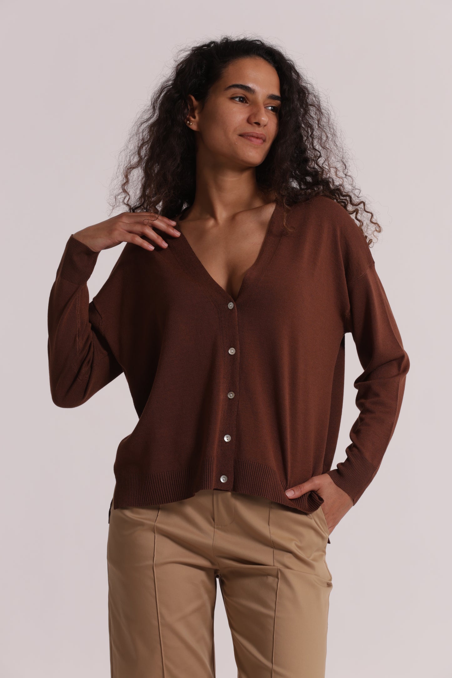 CARDIGAN IN MAGLIA BASIC