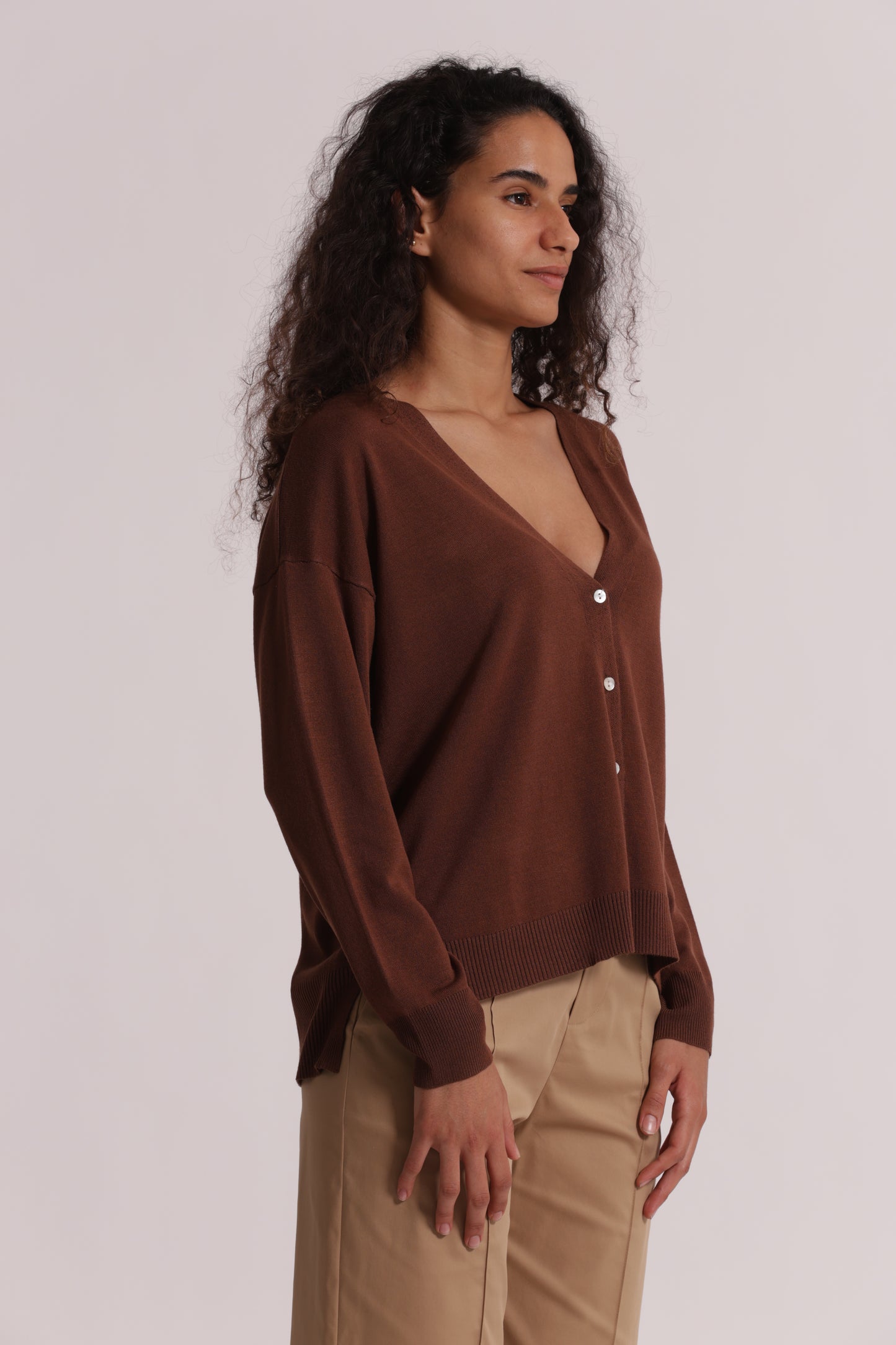 CARDIGAN IN MAGLIA BASIC