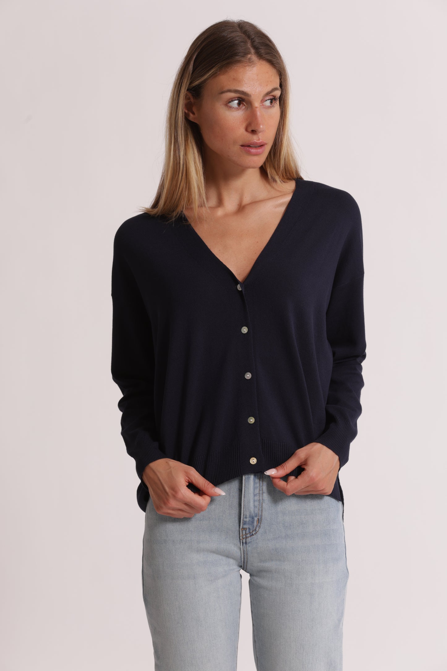 CARDIGAN IN MAGLIA BASIC