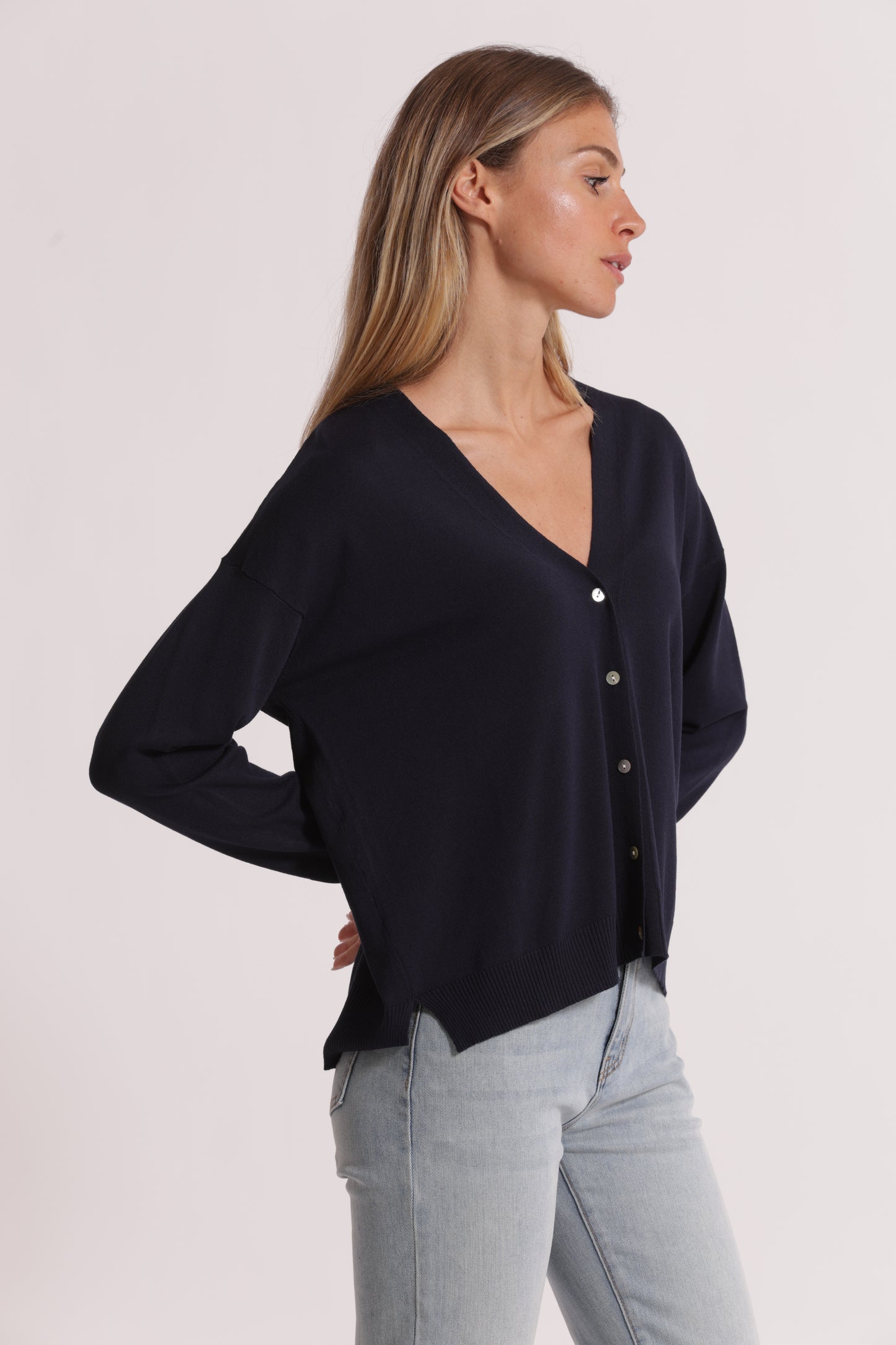 CARDIGAN IN MAGLIA BASIC