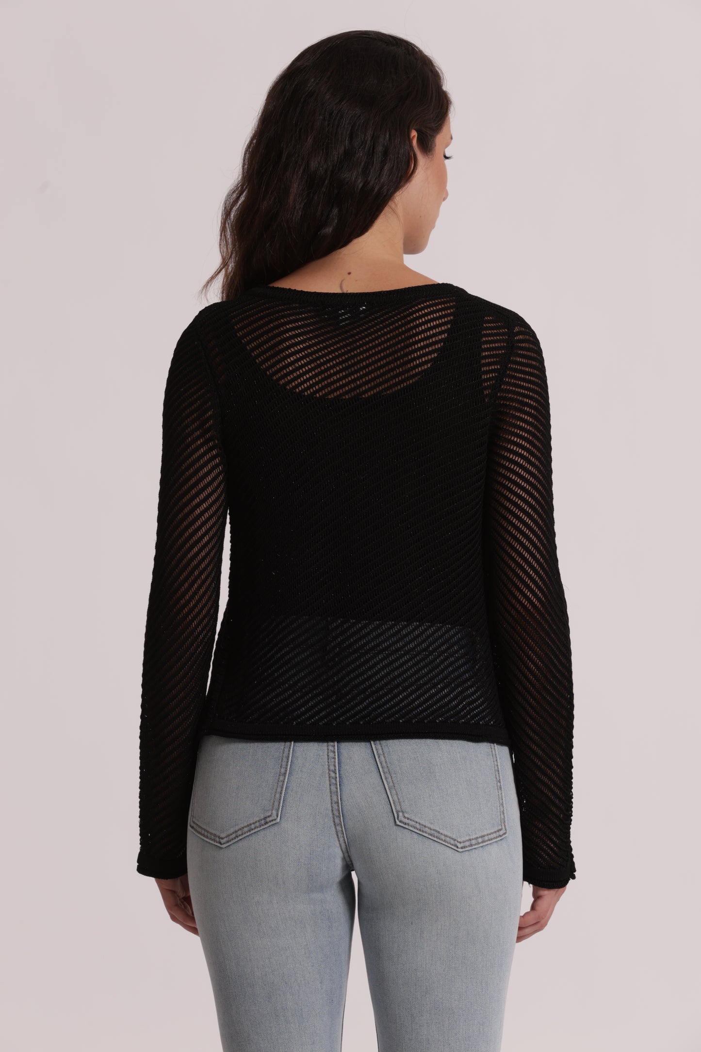CARDIGAN IN MAGLIA CON FIOCCHI