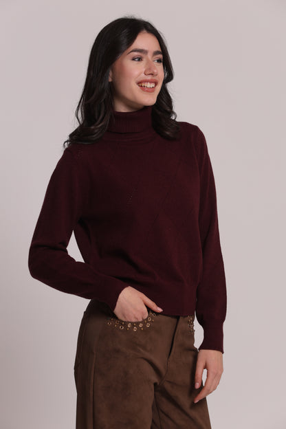 MAGLIA A COLLO ALTO