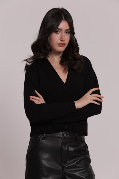 MAGLIA CARDIGAN CON TASCHE