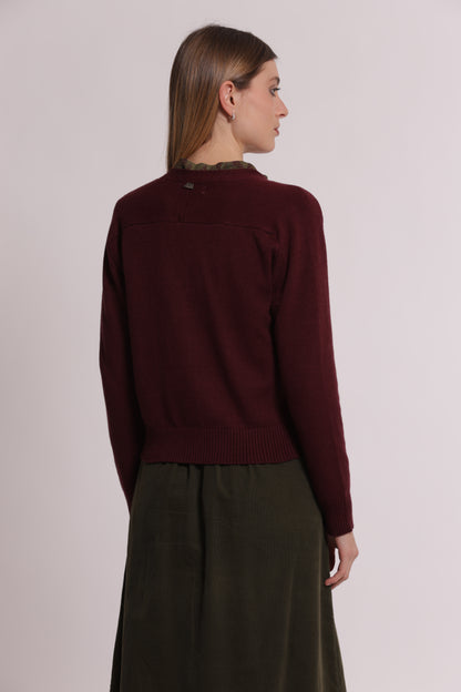 MAGLIA CARDIGAN CON TASCHE