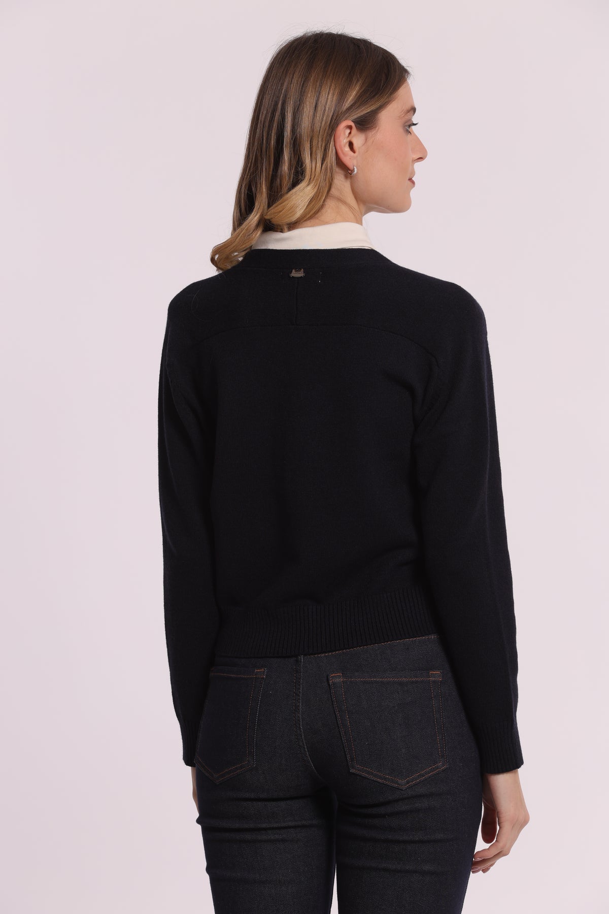 MAGLIA CARDIGAN CON TASCHE