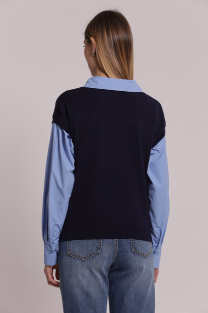 MAGLIA A MANICHE CORTE