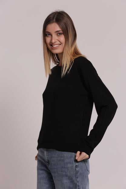 MAGLIA CON COLLO REMOVIBILE