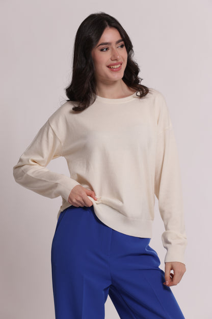 MAGLIA CON COLLO REMOVIBILE