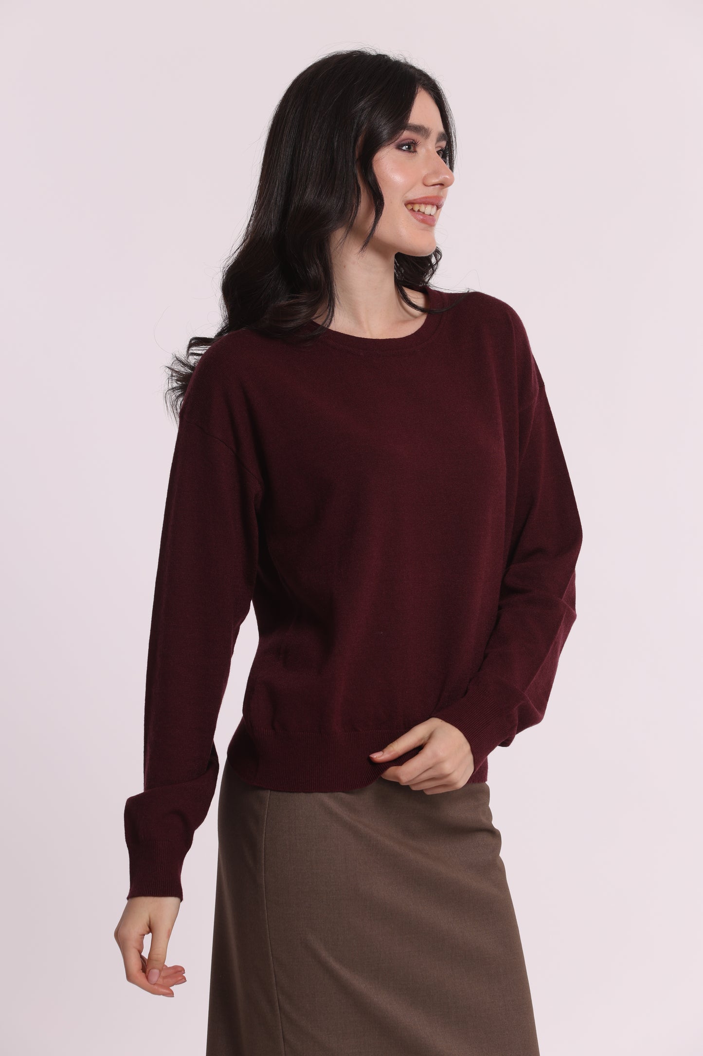 MAGLIA CON COLLO REMOVIBILE
