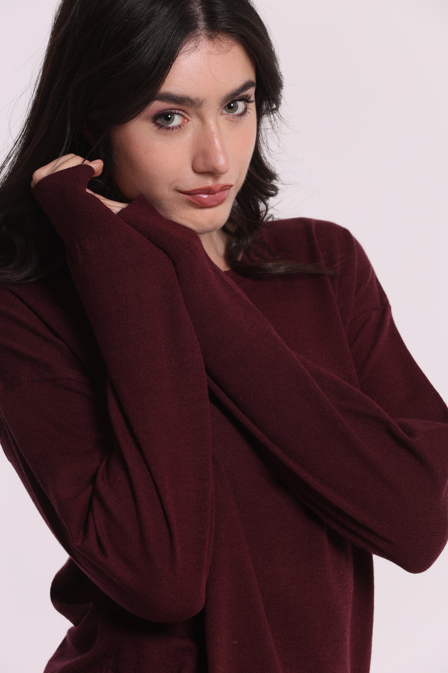 MAGLIA CON COLLO REMOVIBILE
