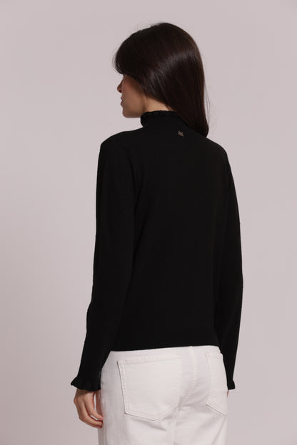 MAGLIA COLLO ALTO TRAMA POIS