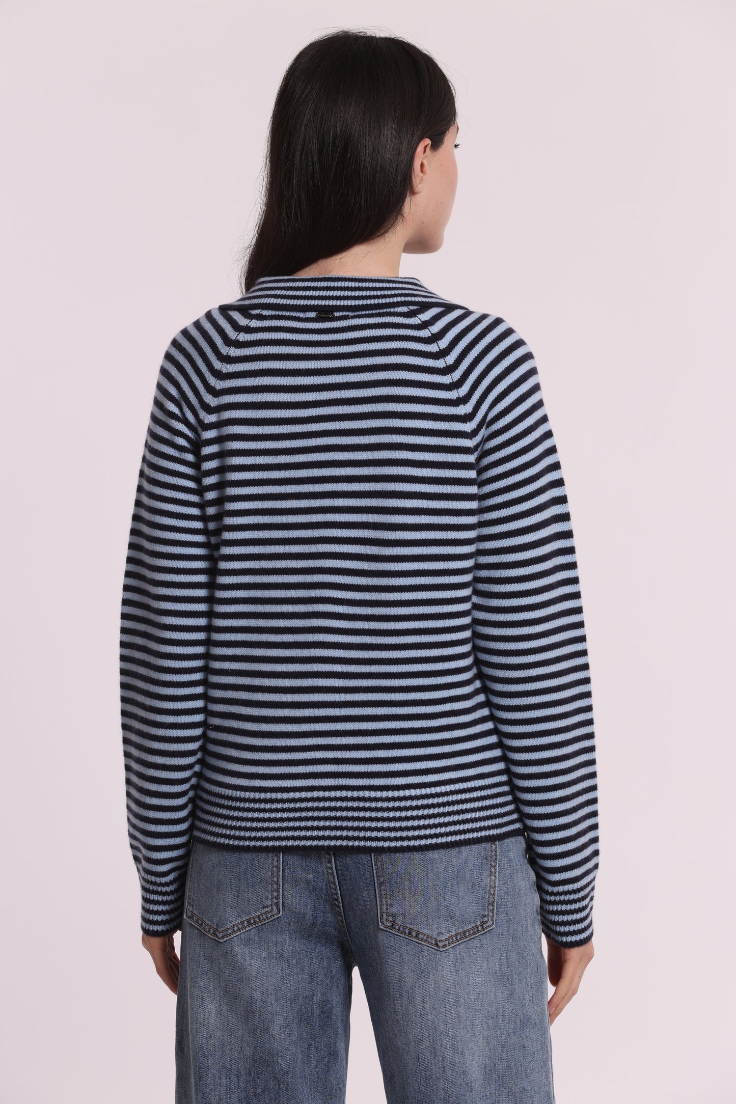 MAGLIA CARDIGAN A RIGHE