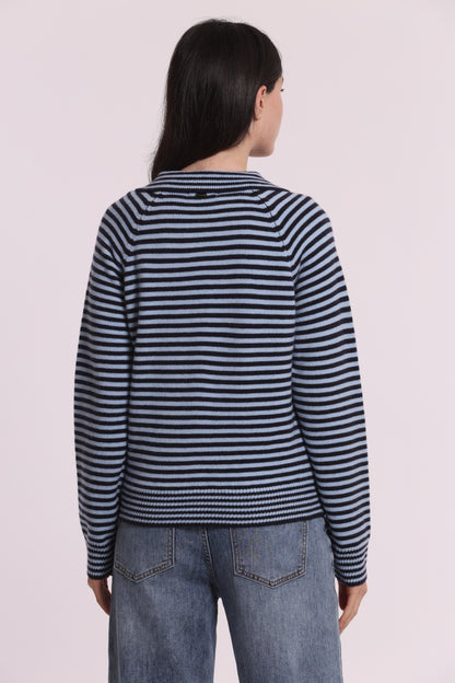 MAGLIA CARDIGAN A RIGHE
